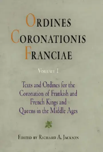 Cover of Ordines Coronationis Franciae, Volume 1