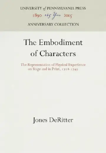 Cover of The Embodiment of Characters