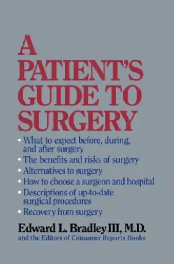 Cover of A Patient's Guide to Surgery