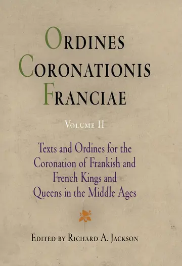Cover of Ordines Coronationis Franciae