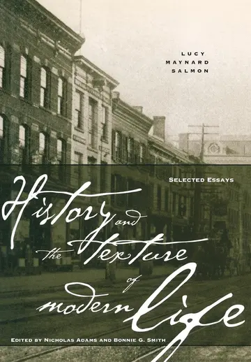 Cover of History and the Texture of Modern Life