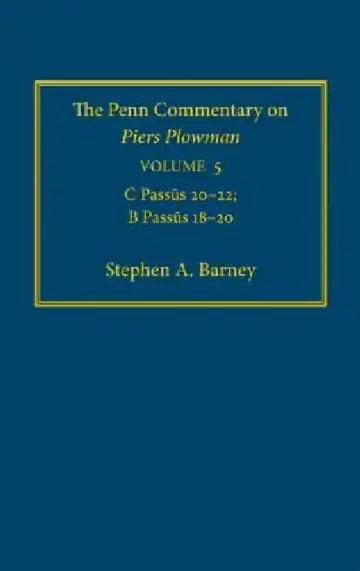 Cover of The Penn Commentary on Piers Plowman, Volume 5