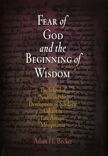 Cover of Fear of God and the Beginning of Wisdom