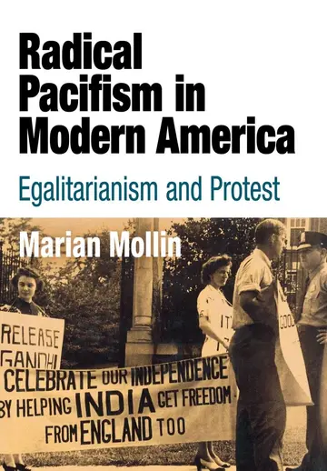 Cover of Radical Pacifism in Modern America