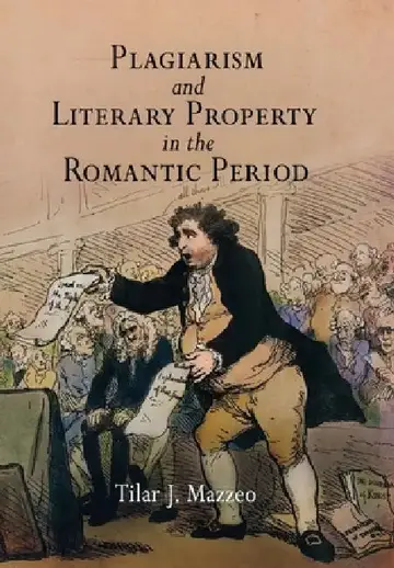 Cover of Plagiarism and Literary Property in the Romantic Period
