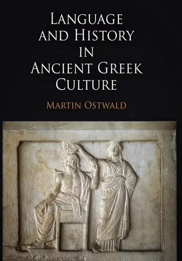 Cover of Language and History in Ancient Greek Culture