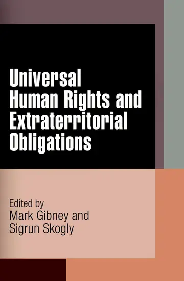Cover of Universal Human Rights and Extraterritorial Obligations