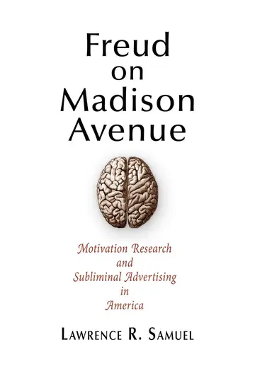 Cover of Freud on Madison Avenue