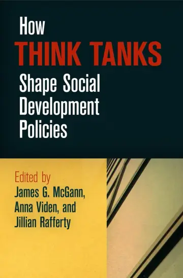 Cover of How Think Tanks Shape Social Development Policies