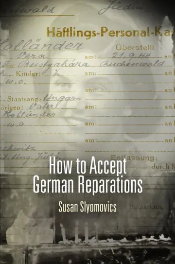 Cover of How to Accept German Reparations