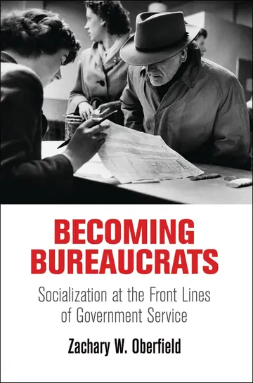 Cover of Becoming Bureaucrats