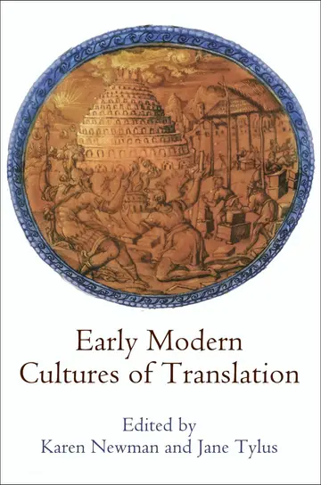 Cover of Early Modern Cultures of Translation