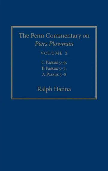 Cover of The Penn Commentary on Piers Plowman