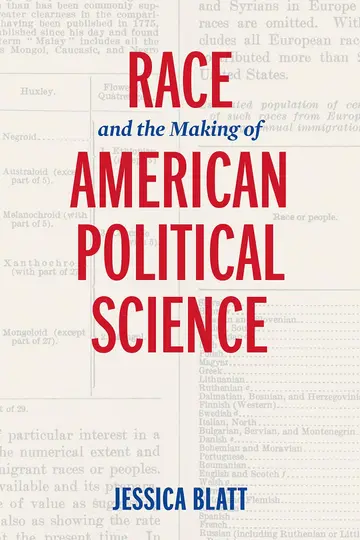 Cover of Race and the Making of American Political Science