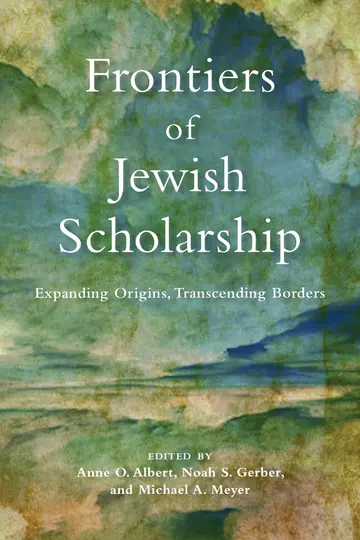 Cover of Frontiers of Jewish Scholarship
