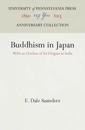 Cover of Buddhism in Japan