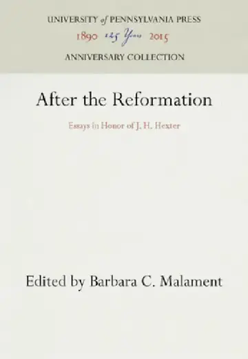 Cover of After the Reformation