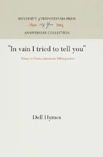Cover of In Vain I Tried to Tell You