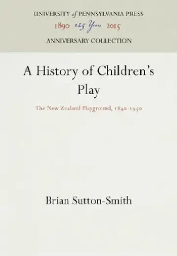 Cover of A History of Children's Play