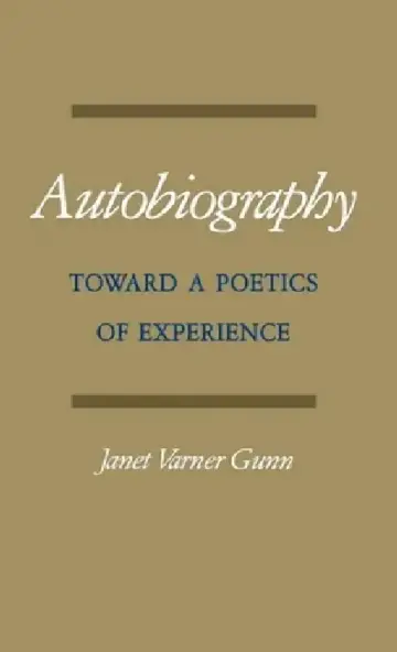Cover of Autobiography