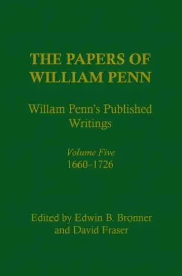Cover of The Papers of William Penn, Volume 5