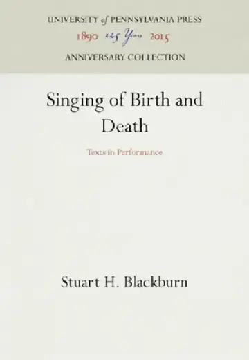 Cover of Singing of Birth and Death