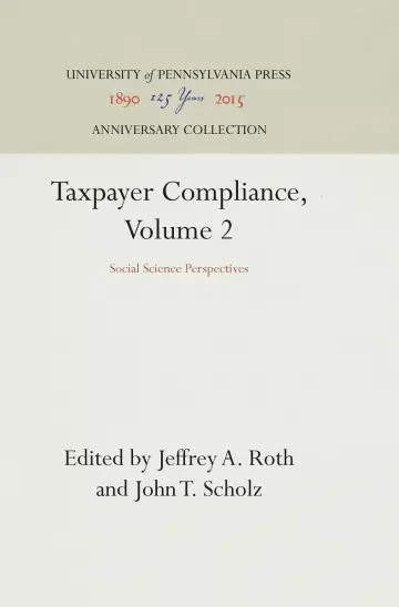 Cover of Taxpayer Compliance