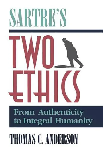 Cover of Sartre's Two Ethics