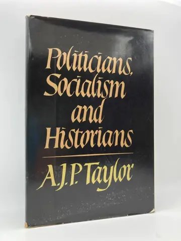 Cover of Politicians Socialism Historia