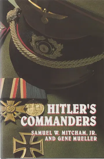 Cover of Hitler's Commanders