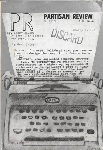 Cover of Partisan Review