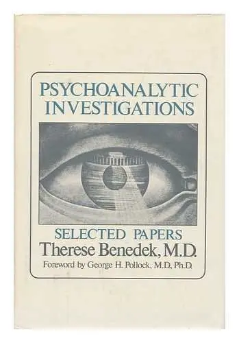 Cover of Psychoanalytic investigations