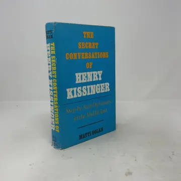 Cover of Secret Conversations of Henry Kissinger