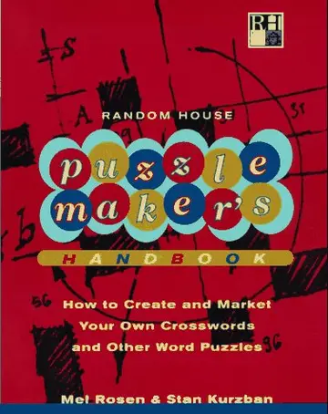 Cover of Random House Puzzlemaker's Handbook