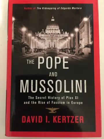 Cover of The Pope and Mussolini