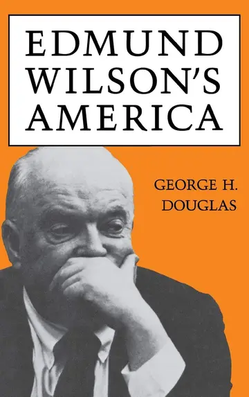 Cover of Edmund Wilson's America