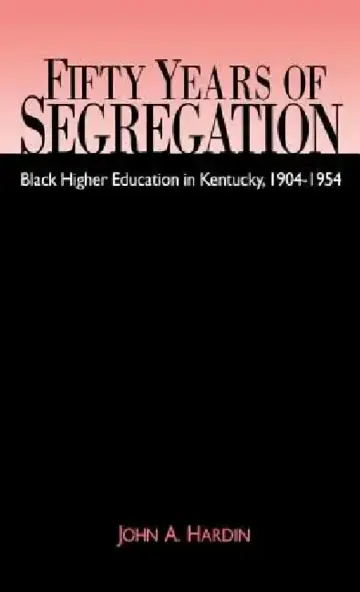 Cover of Fifty Years of Segregation