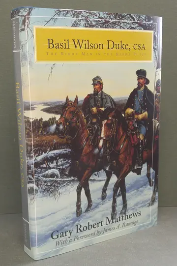 Cover of Basil Wilson Duke, CSA
