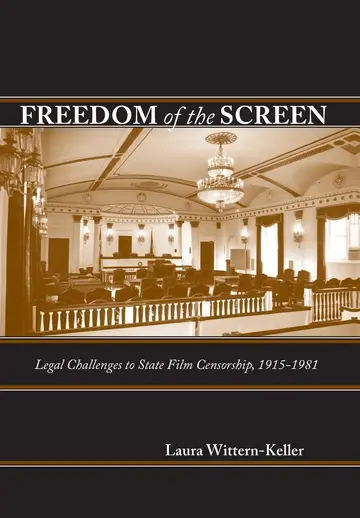 Cover of Freedom of the Screen