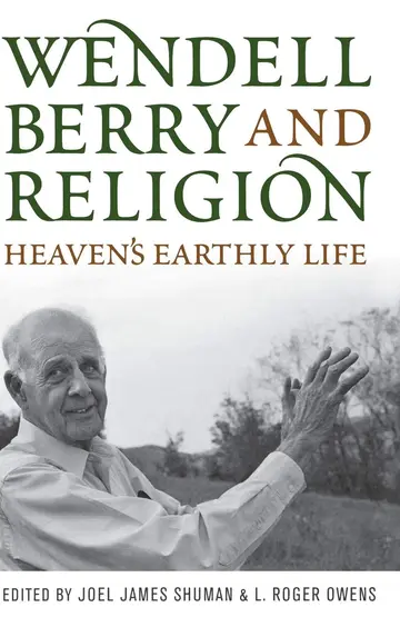 Cover of Wendell Berry and Religion