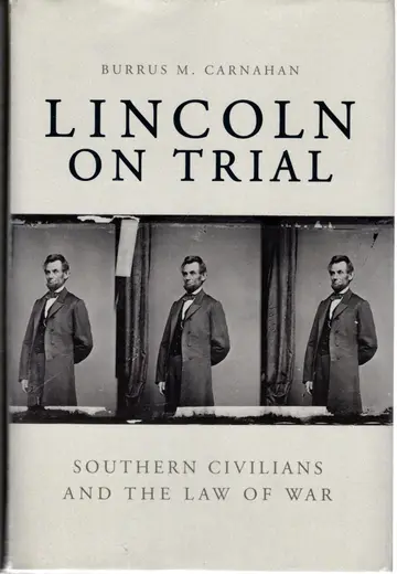 Cover of Lincoln on Trial