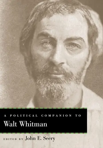 Cover of A Political Companion to Walt Whitman