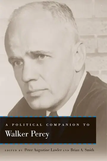 Cover of A Political Companion to Walker Percy