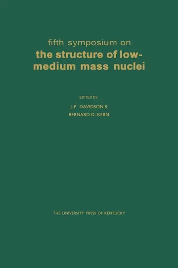 Cover of Fifth Symposium on the Structure of Low-Medium Mass Nuclei