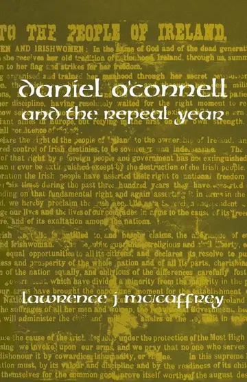 Cover of Daniel O'Connell and the Repeal Year