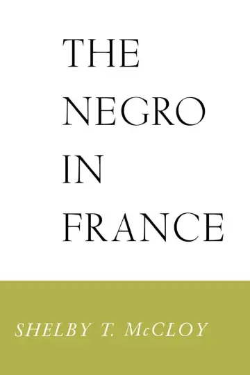Cover of The Negro in France