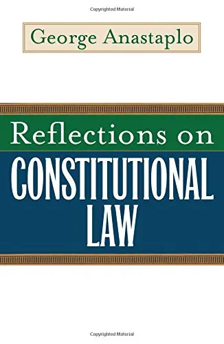 Cover of Reflections on Constitutional Law