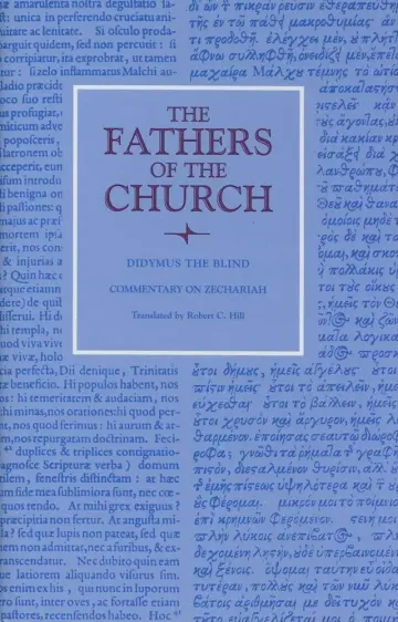 Cover of Commentary on Zechariah