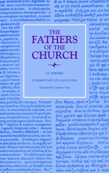 Cover of Commentary on Galatians