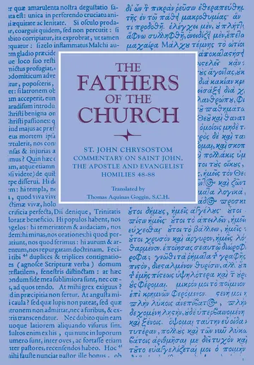 Cover of Commentary on Saint John the Apostle and Evangelist